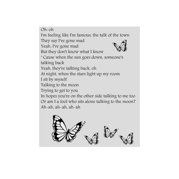 کاغذ چسب دار مدل talking to the moon مجموعه 2 عددی