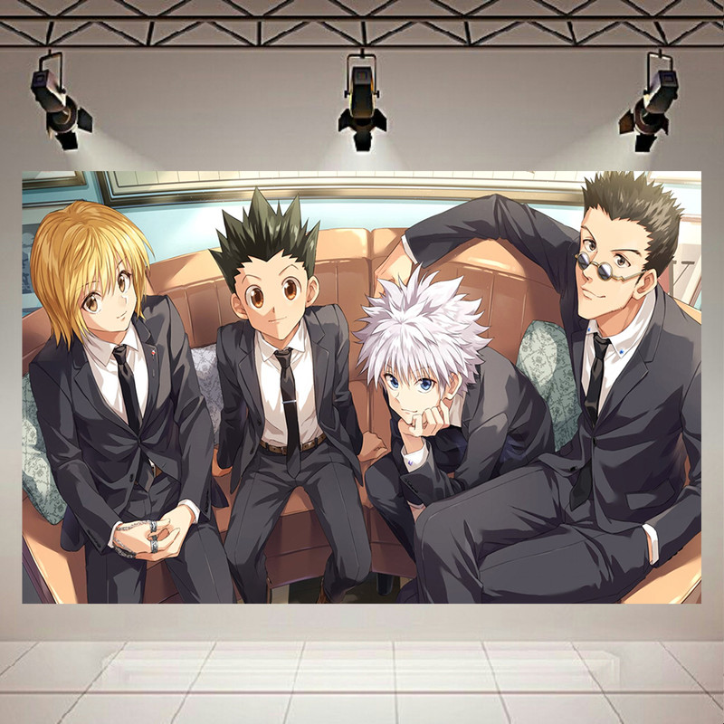 پوستر طرح انیمه مدل HUNTER X HUNTER کد 3470