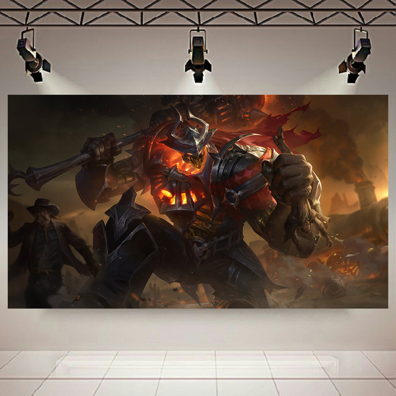 پوستر طرح گیم مدل League of Legends کد AR14200