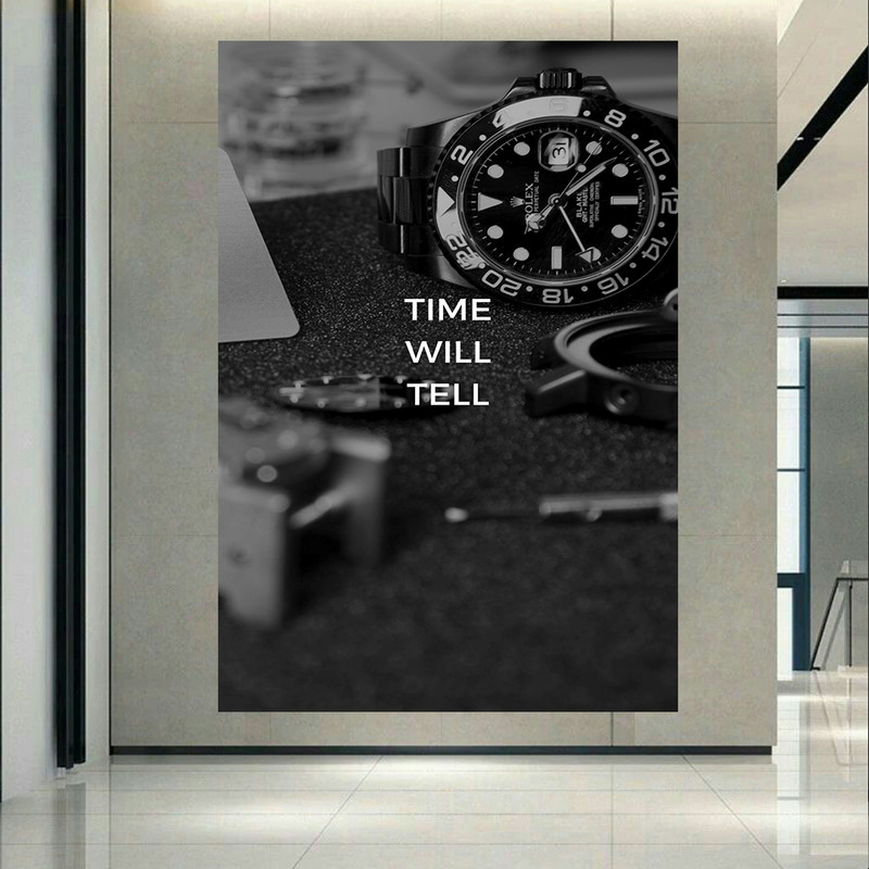 پوستر طرح انگیزشی مدل TIME WILL TWLL کد PD2934