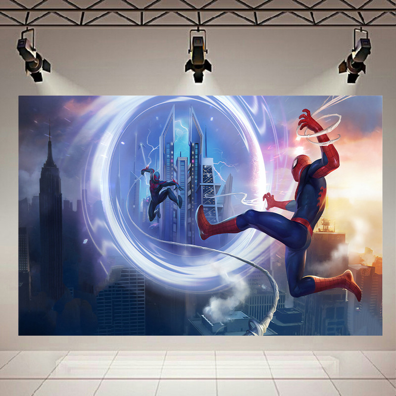 استیکر طرح مرد عنکبوتی مدل Spiderman Vs Spider Verse کد AR1294