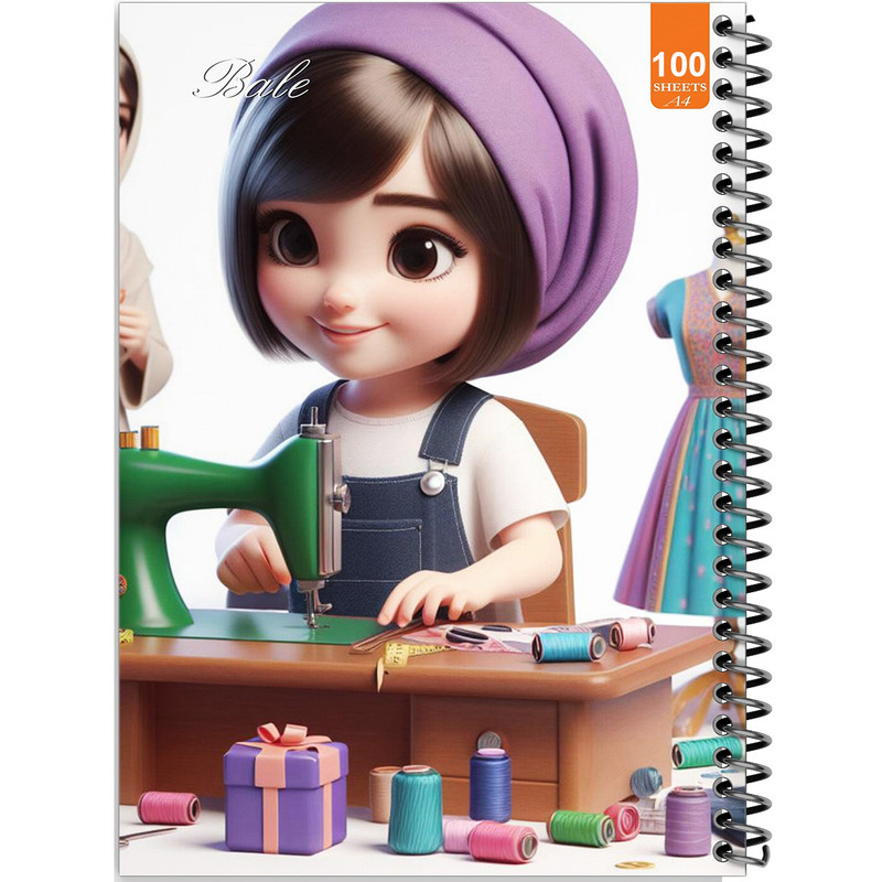 دفتر نقاشی 100 برگ انتشارات بله طرح کودکانه کد TW333