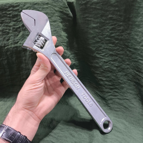 آچار فرانسه سایز 12 هنسون (پس کرایه)