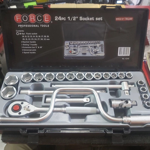 جعبه بکس 24پارچه فورس FORCE تایوان اصل پس کرایه