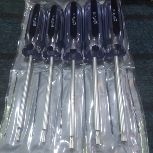 پیچ گوشتی ستاره ای 5عددی حرفه ای RAIDER پس کرایه