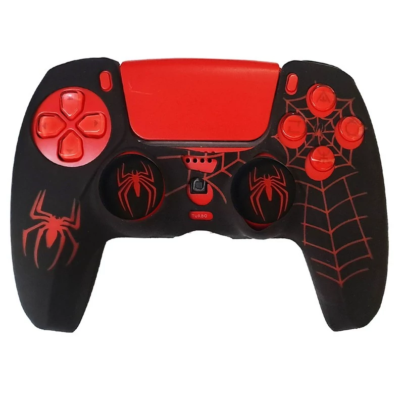 محافظ دسته بازی پلی استیشن 5 مدل SPIDER PS5533  به همراه روکش آنالوگ