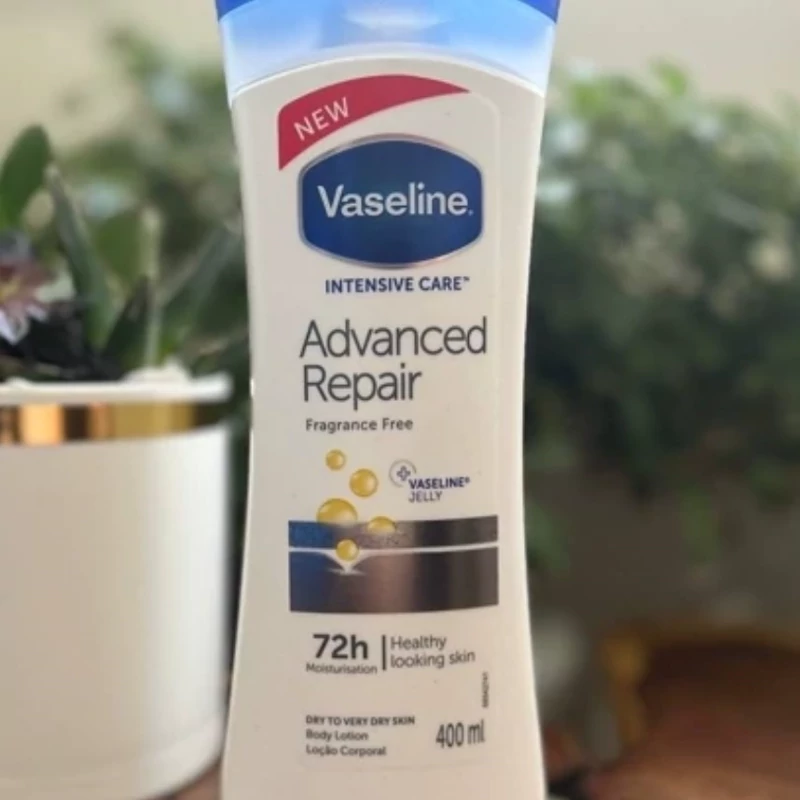لوسیون بدن وازلین مدل ADVANCED REPAIR حجم 400 میل