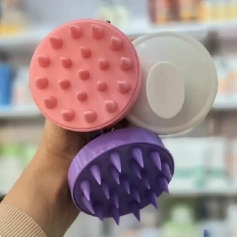 سرشور سیلیکونی و ماساژور حرفه ای سر