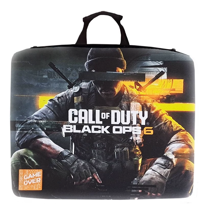 کیف حمل کنسول بازی پلی استیشن 4 اسلیم مدل call of duty 117 SLIM