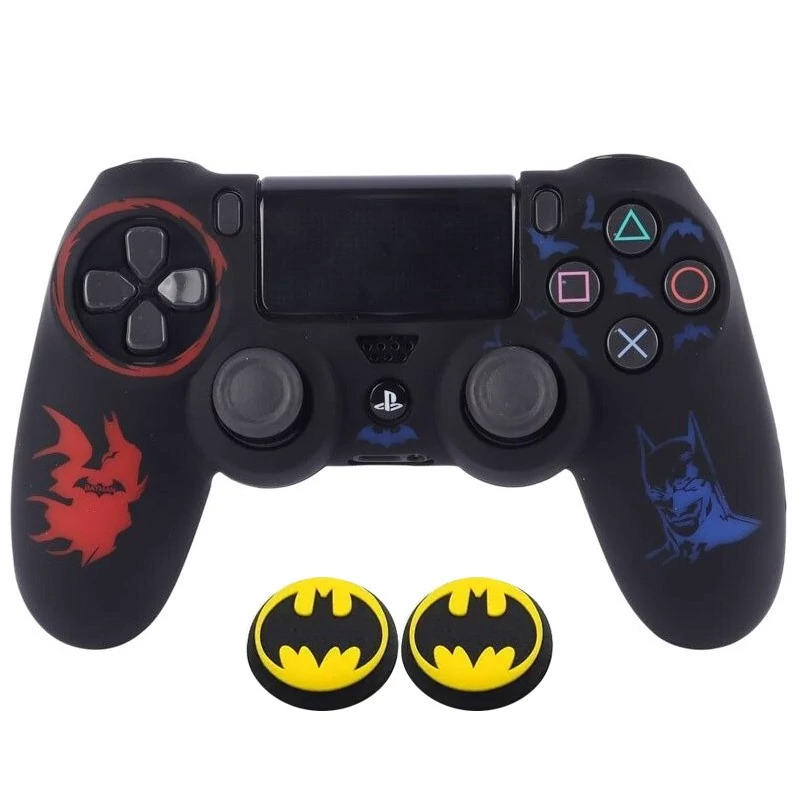 محافظ دسته پلی استیشن 4 طرح بتمن مدل Batman PS4411 به همراه روکش آنالوگ