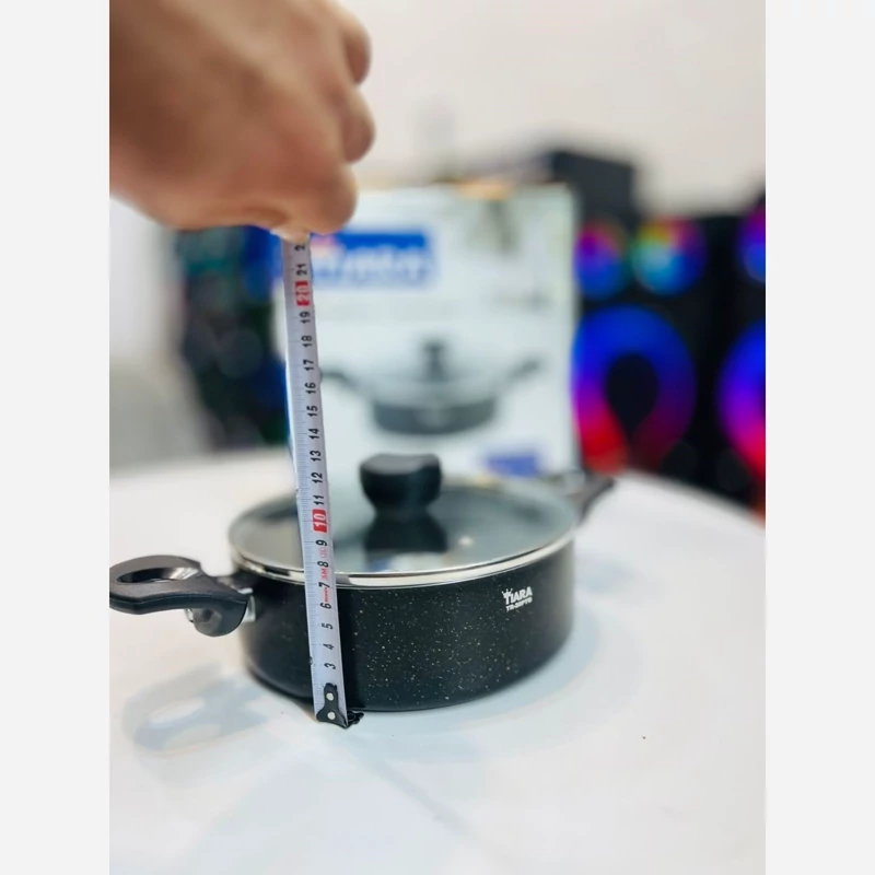قسطی قابلمه 20 درب شیشیه ایی با رینگ استیل