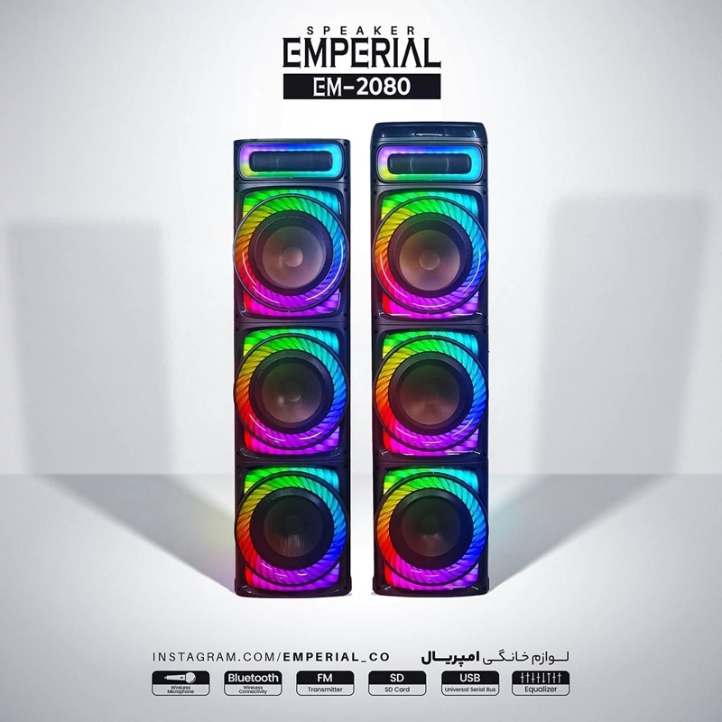 اسپیکر 10 اینچ امپریال مدل EM-2080