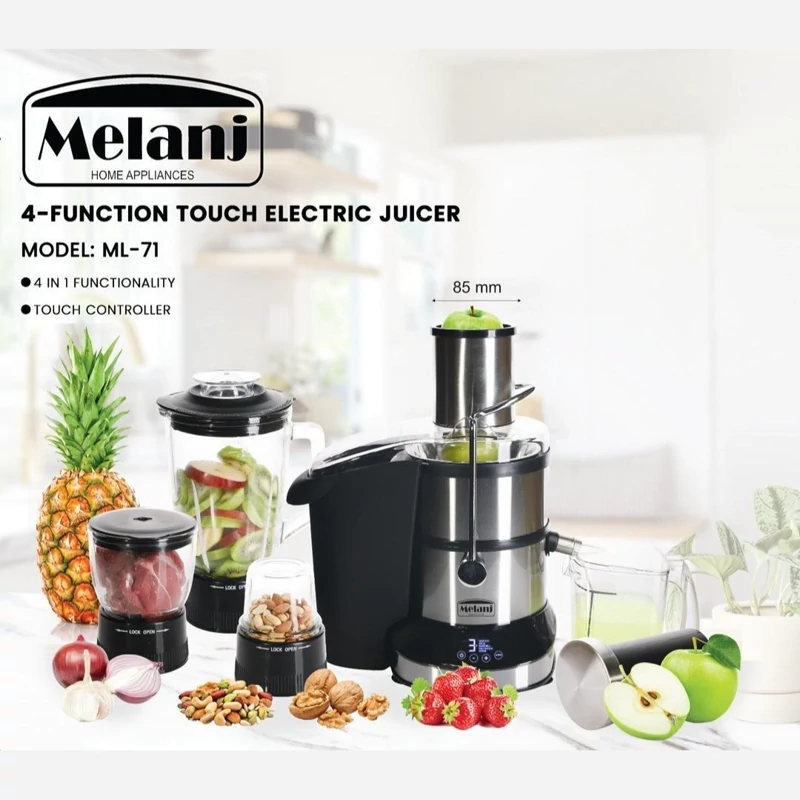آبمیوه گیری 4کاره دیجیتال ملانژ مدلML-71