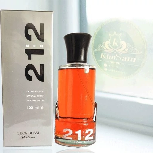ادکلن مردانه 212،محصول شرکت لوکا بوسی با رایحه خنک و تلخ حجم 100 میلی لیتر (تخفیف ویژه)