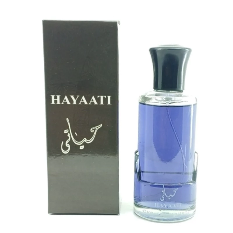 ادکلن زنانه/مردانه حیاتی HAYAATI،محصول شرکت لوکا بوسی با رایحه ای خنک و تلخ حجم 100 میلی لیتر (تخفیف ویژه)