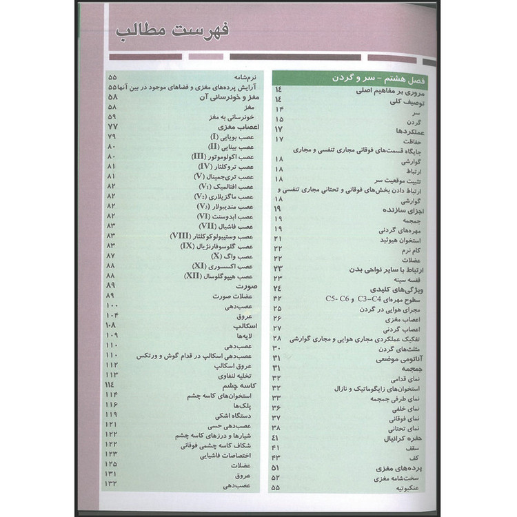 کتاب آناتومی گری سر و گردن 2024 اثر جمعی از نویسندگان انتشارات اندیشه رفیع