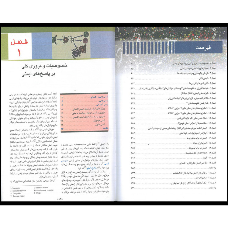 کتاب ایمونولوژی سلولی و مولکولی ابوالعباس 2022 اثر دکتر علی اکبر امیر زرگر انتشارات اندیشه رفیع