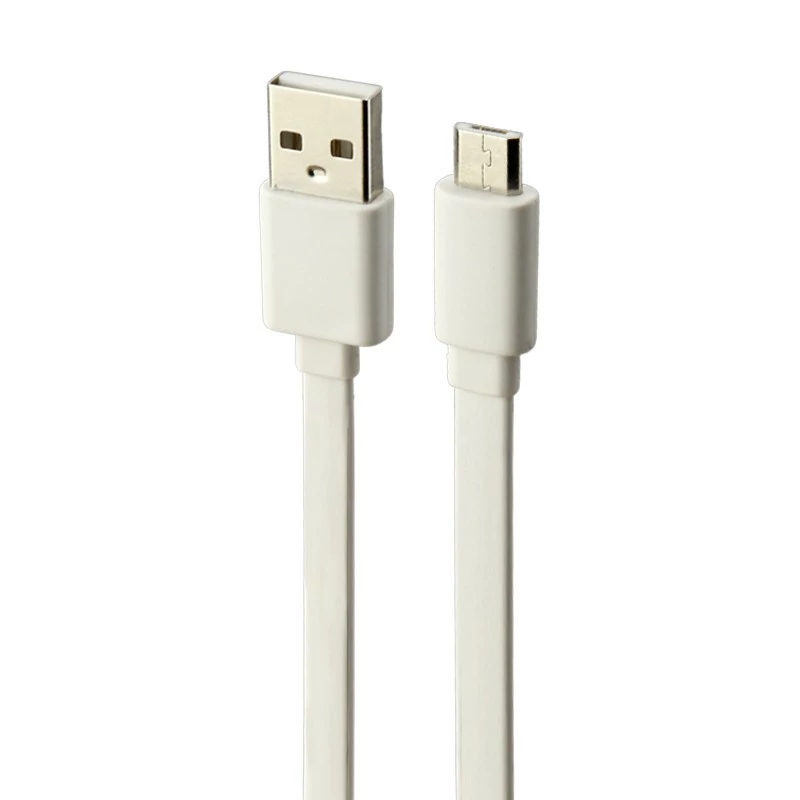 کابل شارژ کوتاه میکرو یو اس بی (فلت) برند SCUD به طول 30 سانتی متر،مناسب برای پاوربانک،ایرپاد،و...(کابل پاوربانکی)