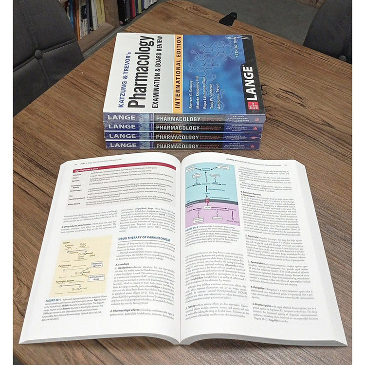کتاب Katzung & Trevors Pharmacology Examination and Board Review اثرAnthony J. Trevor and Bertram G. Katzung انتشارات مک گرو هیل