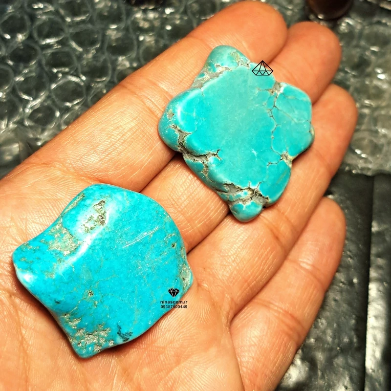 راف فیروزه اصل تراش فیروزه معدنی کلوخه سنگ فیروزه کرمان فیروزه ارزان راف فیروزه نیشابوری سنگ فراوانی سنگ جذب نیناس جم