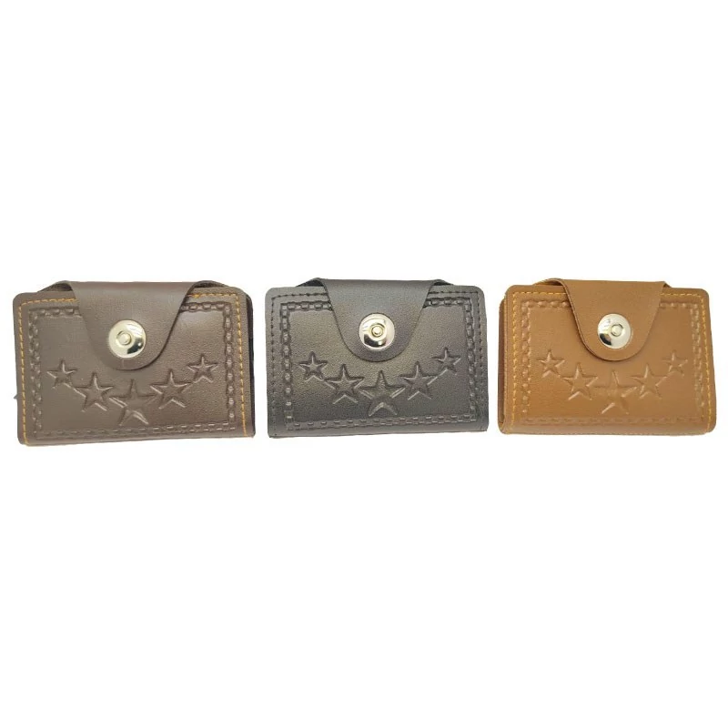 کیف کارت قفل مگنتی ستاره دار کد3972