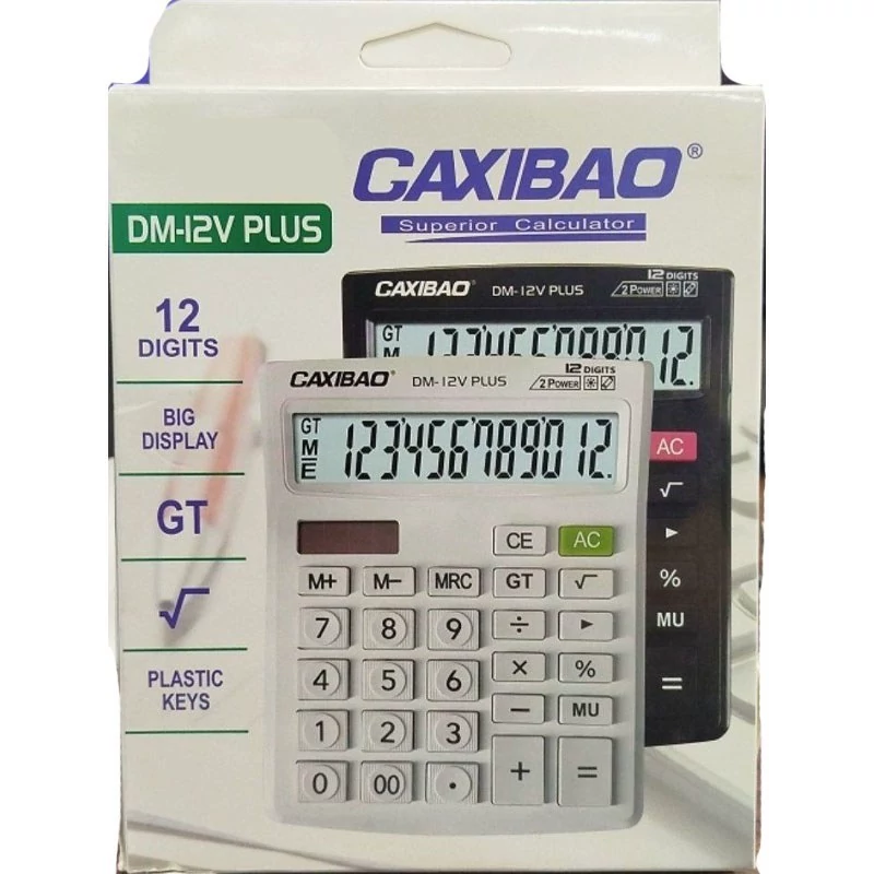 ماشین حساب کاسیو مدل DM-12V PLUS