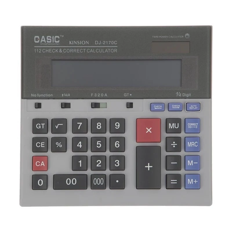 ماشین حساب کاسیو مدل DJ-2170C