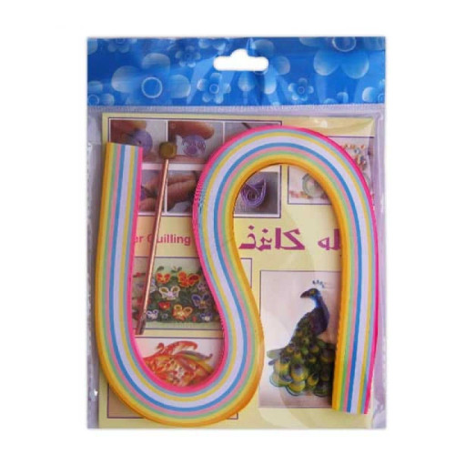 نوار ملیله کاغذی به همراه پیچک