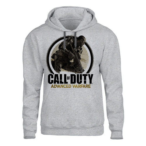 هودی مردانه مدل CALL OF DUTY کد 105رنگ طوسی