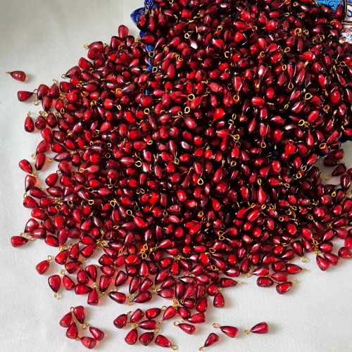 آویز دونه انار با میخ طلایی(فروش بصورت بسته 100 تایی)