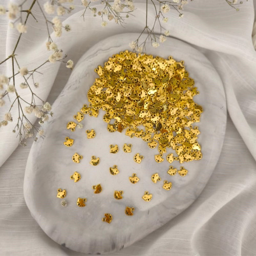 خرجکار طرح گنجشک (بصورت بسته 15 گرمی شامل 30 عدد آویز)