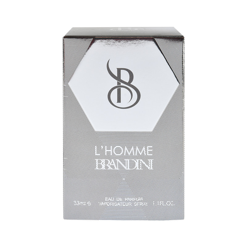 عطر جیبی مردانه برندینی مدل L HOMME با رایحه خنک و شیرین حجم 33 میلیلیتر