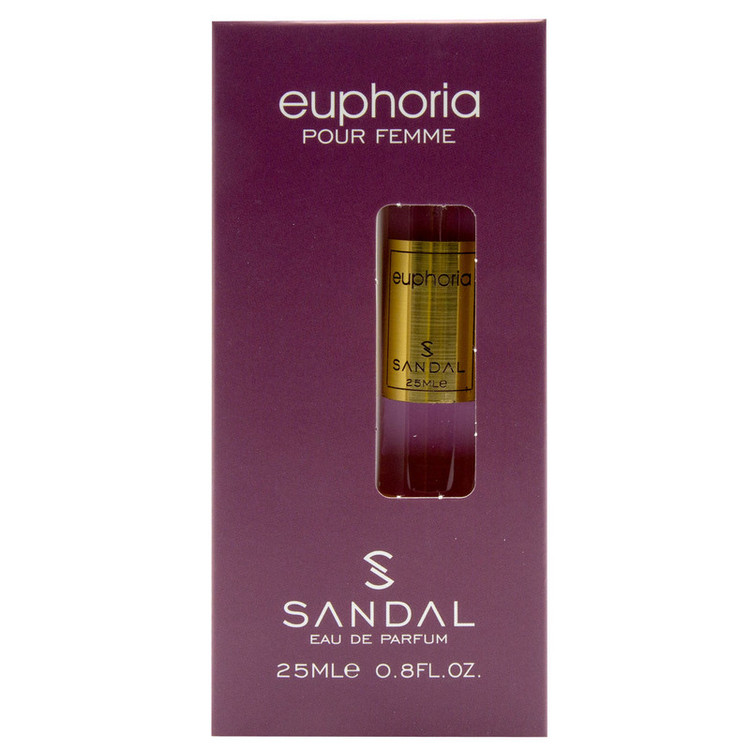 عطر جیبی زنانه صندل مدل euphorio حجم 25 میلی لیتر