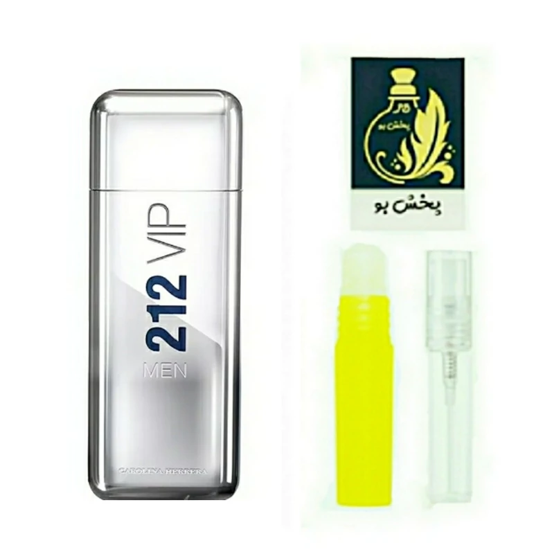 عطر 212 وی آی پی نقره ای.گریدH. مردانه.یک میل (توضیحات محصول حتما مطالعه شود.عطرباسلام)