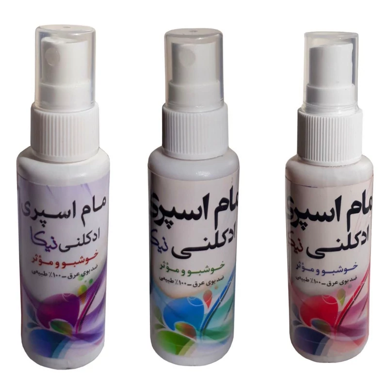 مام اسپری رایحه ادکلنی بنفش نیکا فدک(پک 30عددی)