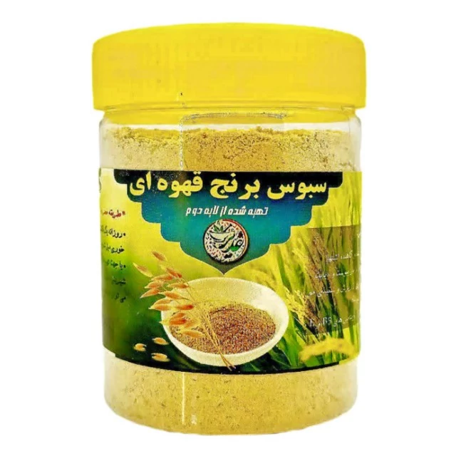 سبوس برنج قهوه ای غدیر (پت 150 گرم)