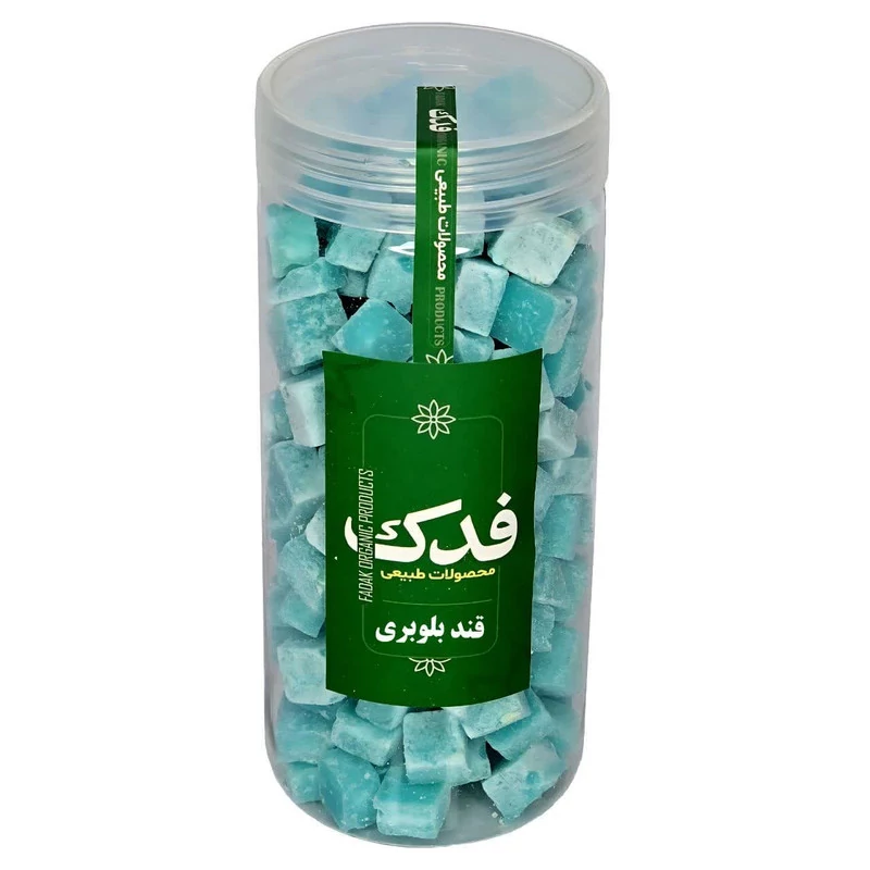 قند نیشکر و عسل طعم بلوبری فدک - 450 گرم