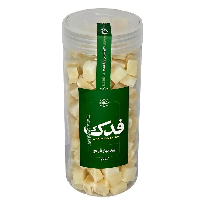 قند شکر سفید با طعم بهار نارنج فدک - 450 گرم