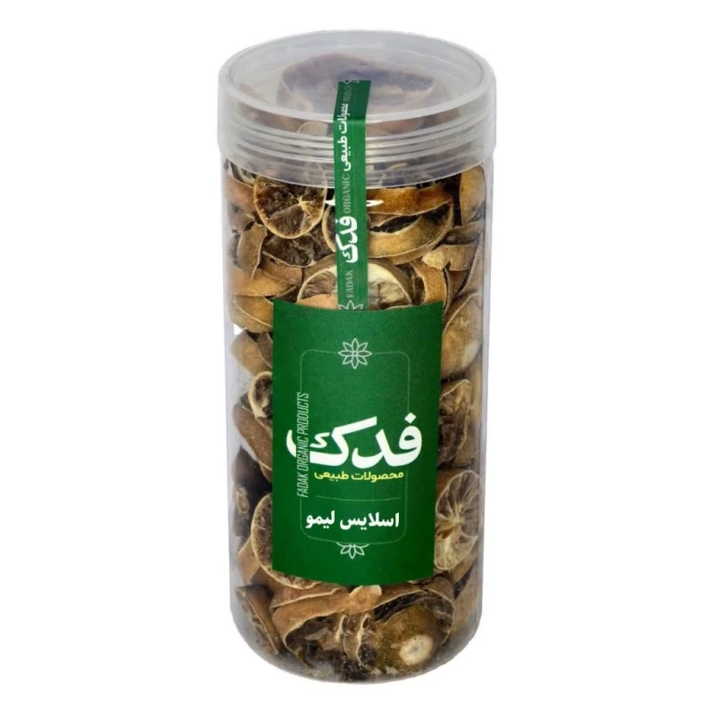 لیمو اسلایس فدک سبز 90 گرم