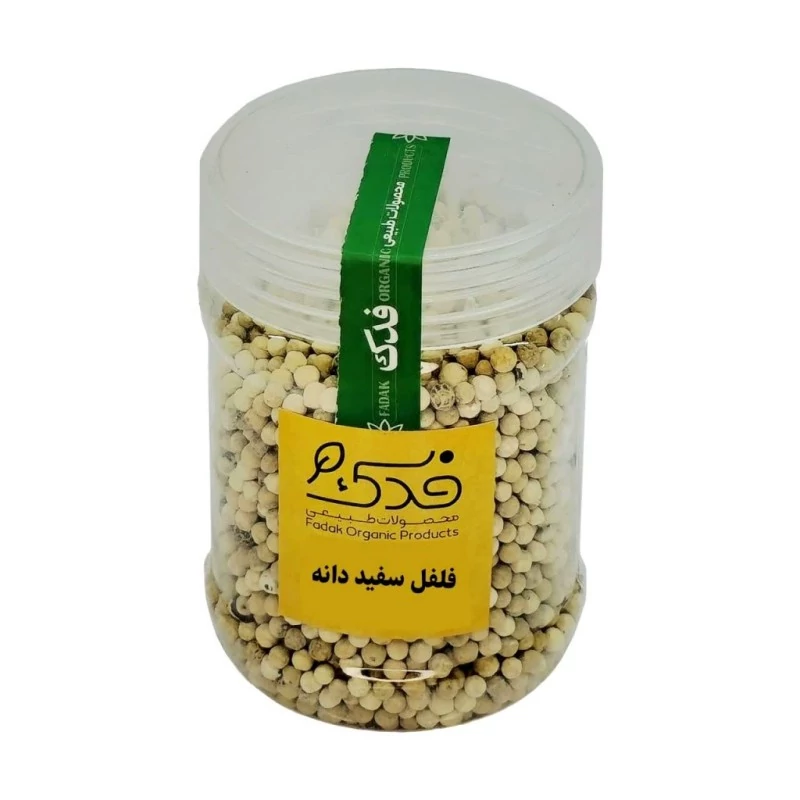 فلفل سفید دانه فدک سبز 200 گرم