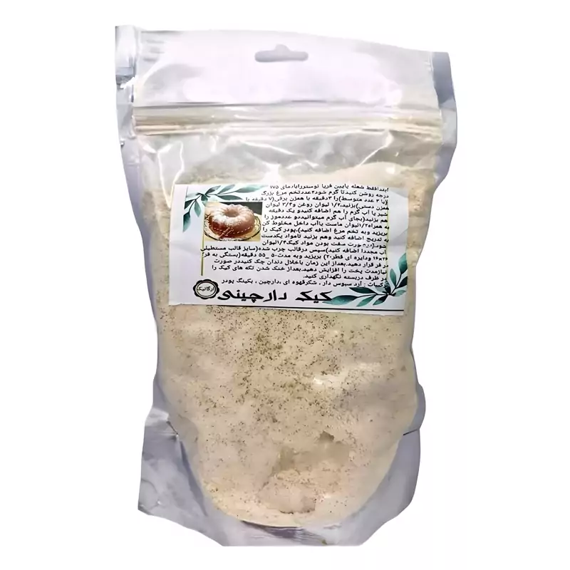 پودر کیک دارچین سبوس دار غدیر فدک (با آرد سبوس دار)
