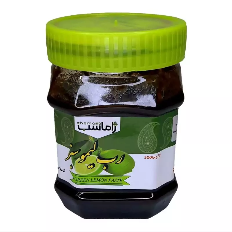 رب لیمو سبز ژاماسب فدک (500گرم باظرف)