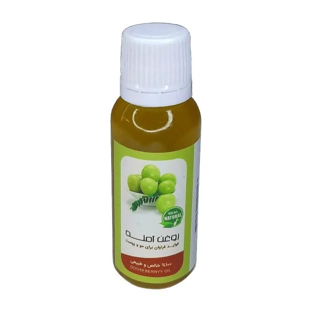 روغن آمله 5ستاره 45 سی سی فدک (سیاه کننده مو - پرپشت کننده مو - پرپشت کننده ریش و سبیل)