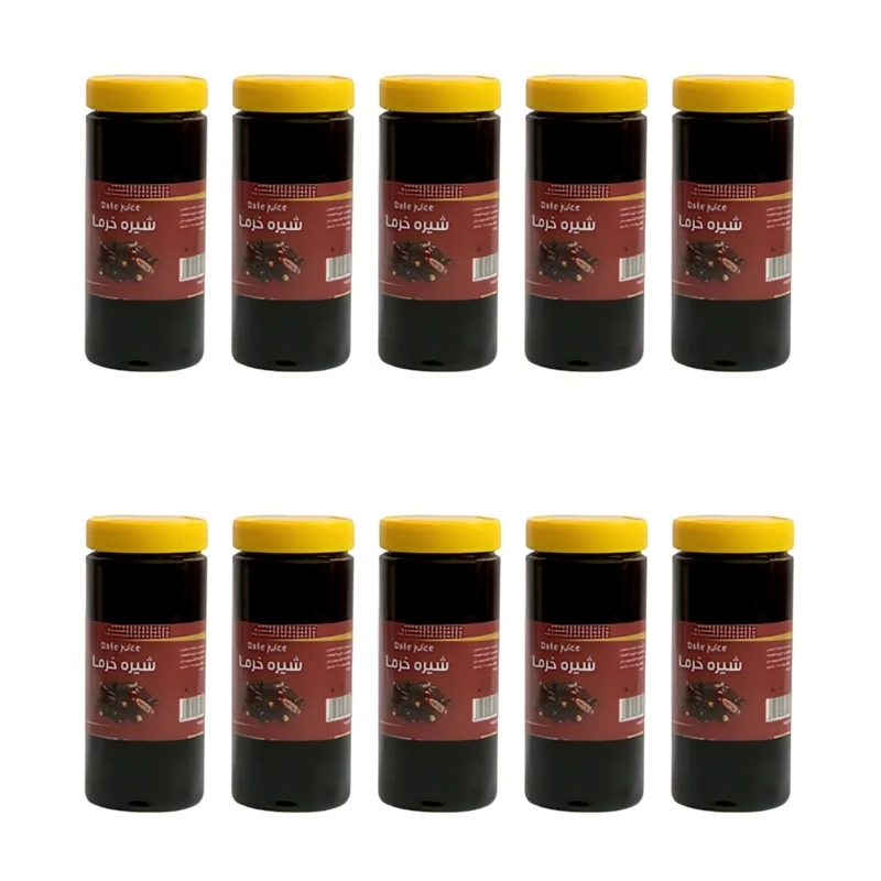 شیره خرما 5ستاره فدک (پک 10 بسته یک کیلویی )