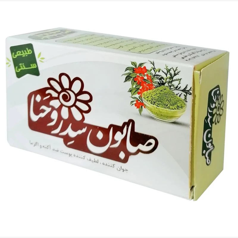 صابون سدر و حنا ارمغان فدک (ضدشوره موی سر)