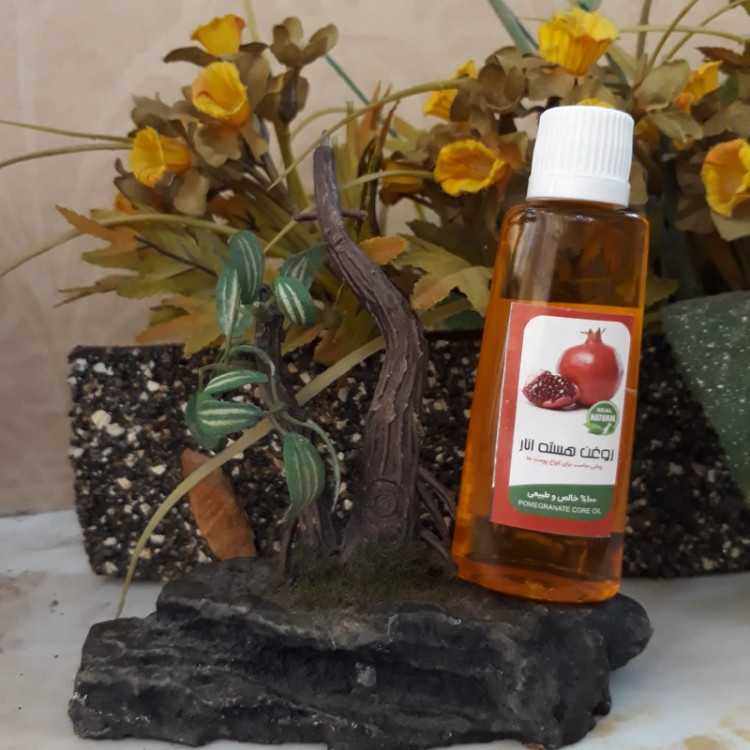 روغن هسته انار 45 سی سی فدک (سلامت پوست و مو)