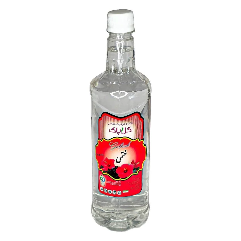 عرق گل ختمی 5ستاره فدک (1لیتر)