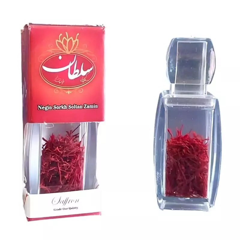 زعفران سرگل ویژه 5ستاره فدک (1 گرم کریستالی)