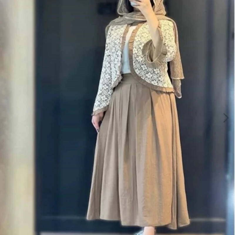کت دامن گیپور مجلسی جنس بسیار مرغوب (پس کرایه)