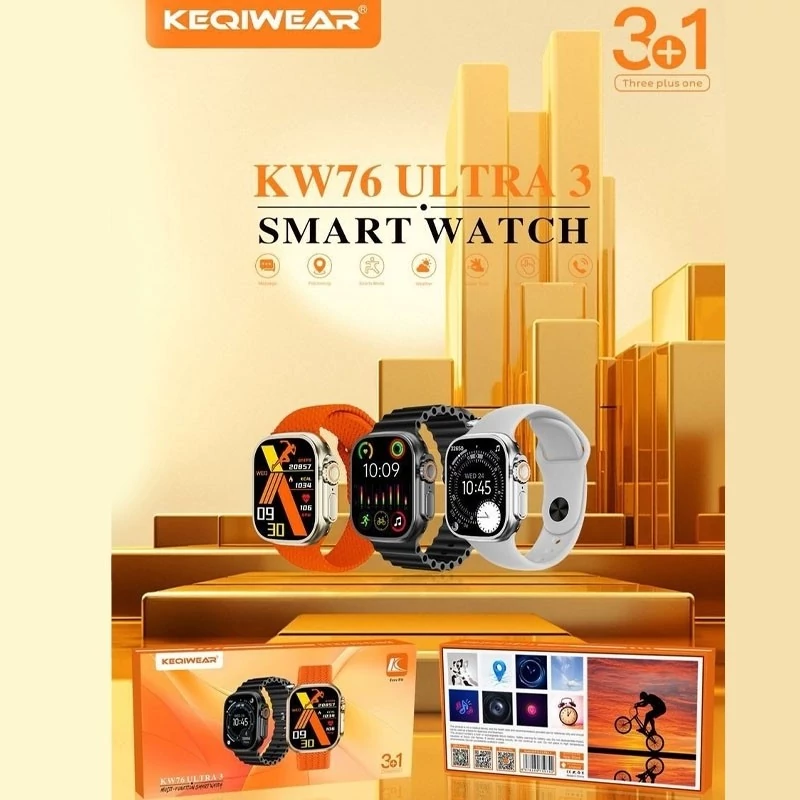 ساعت هوشمند مدل KW76